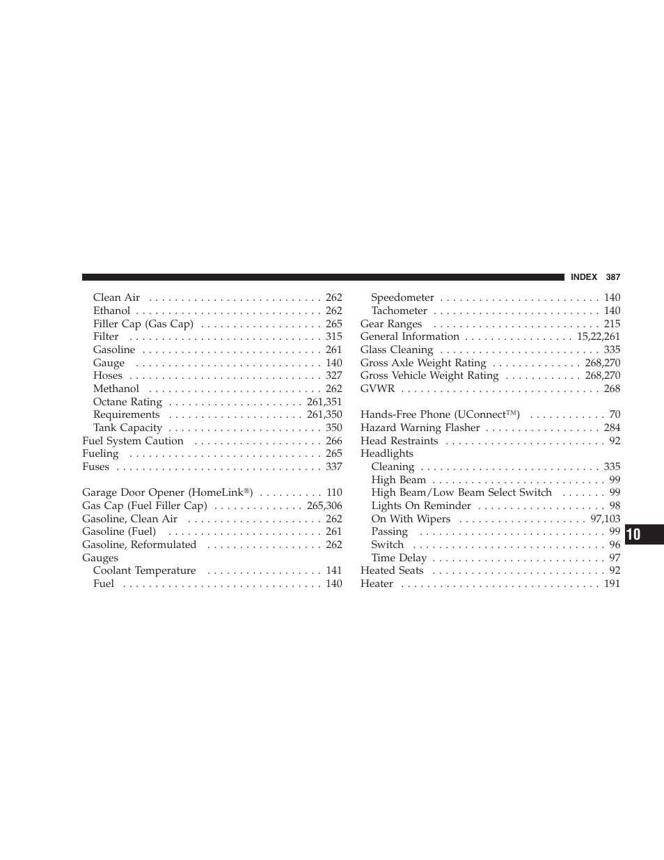 Dodge 2007 Magnum User Manual | Page 387 / 400