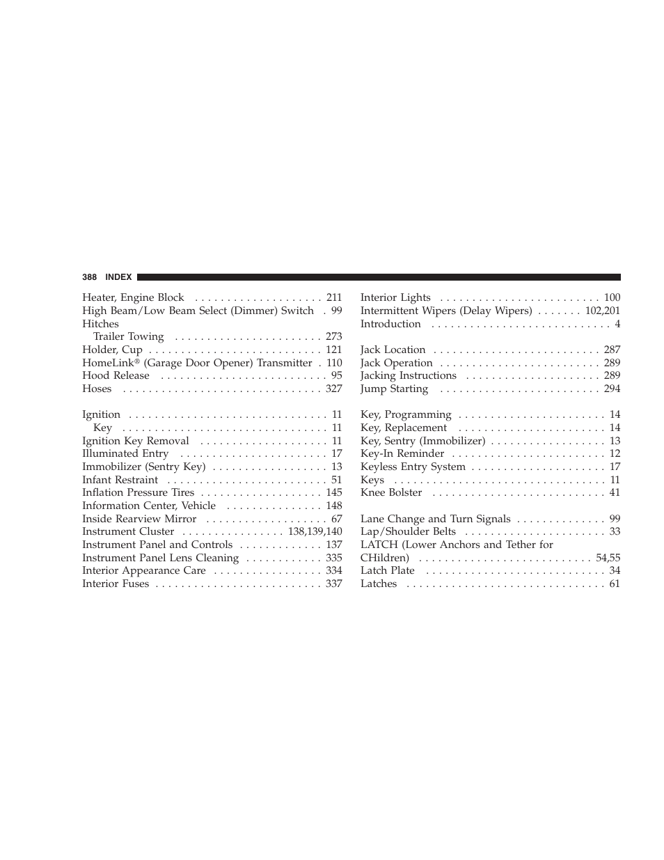 Dodge 2007 Magnum User Manual | Page 388 / 400