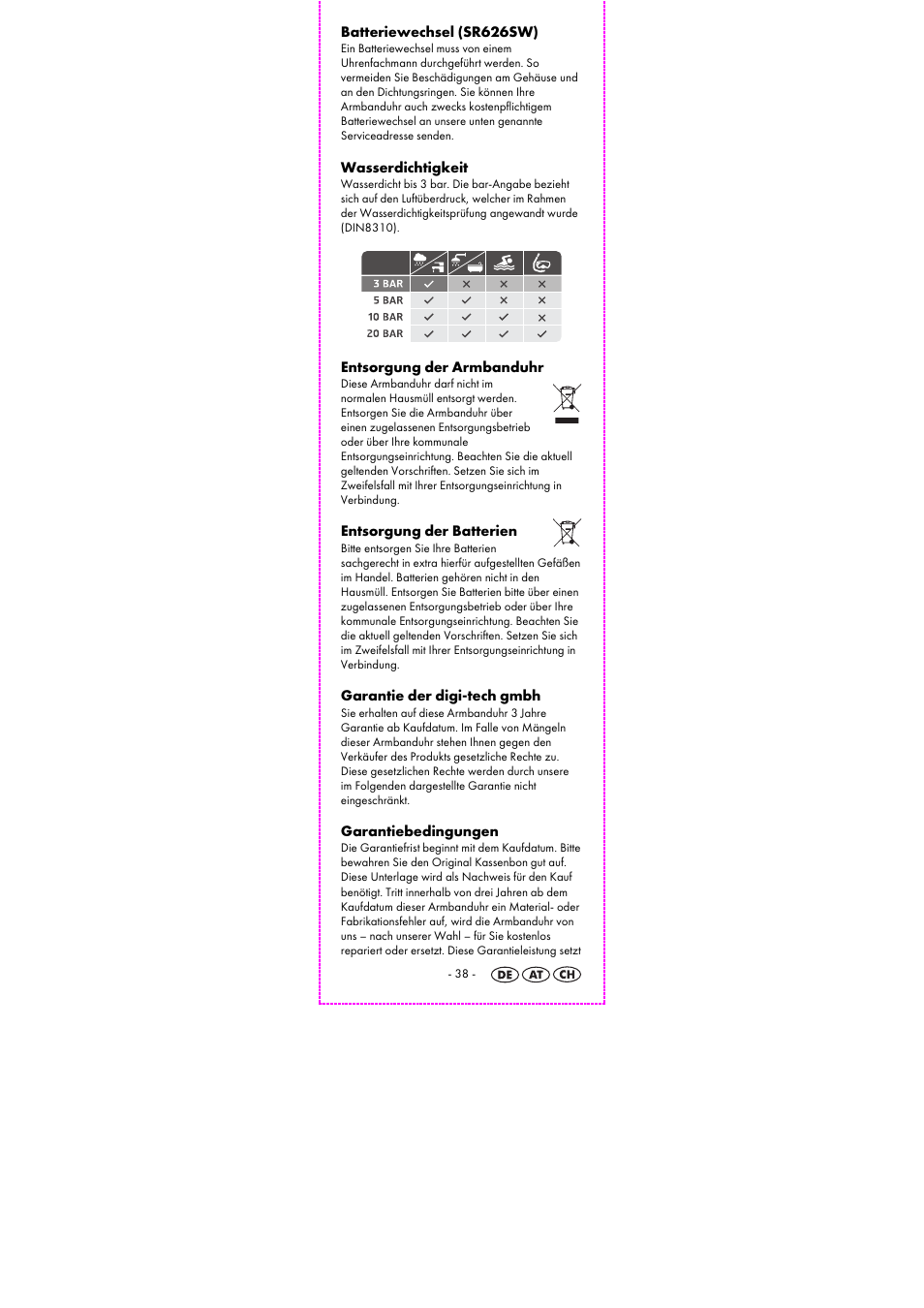 Auriol 2-LD3915-1-4 User Manual | Page 40 / 43
