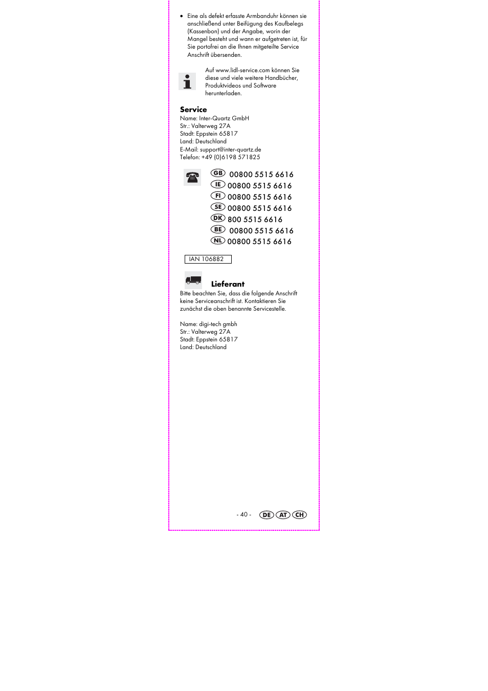 Auriol 2-LD3915-1-4 User Manual | Page 42 / 43