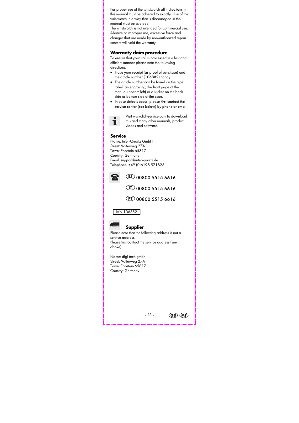 Auriol 2-LD3915-1-4 User Manual | Page 25 / 32