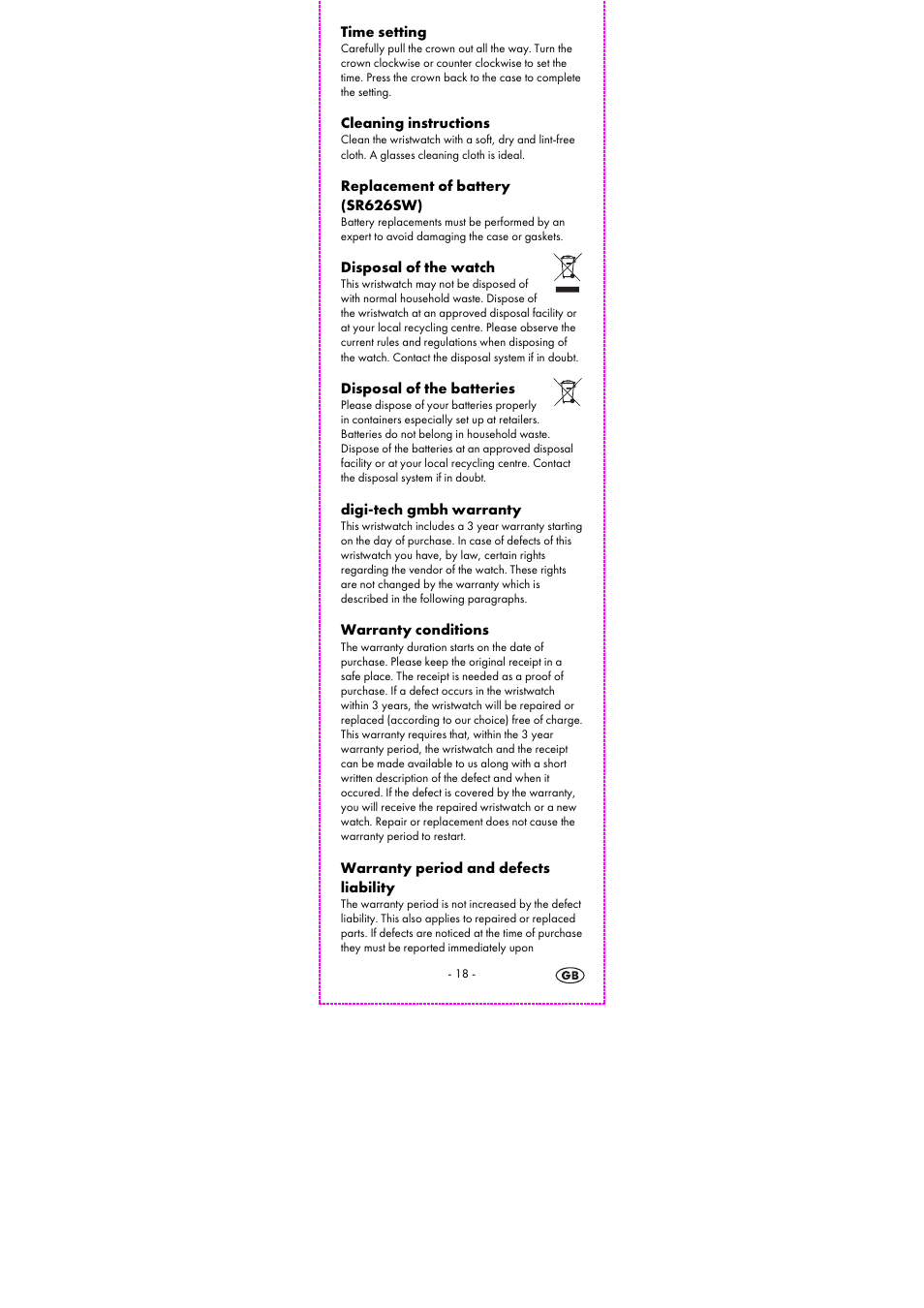 Auriol 2-LD3915-5-10 User Manual | Page 20 / 23
