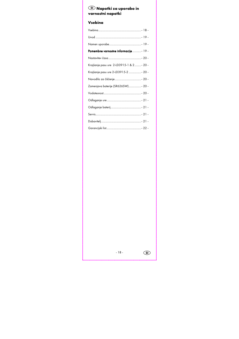 Auriol 2-LD3915-1-4 User Manual | Page 20 / 43