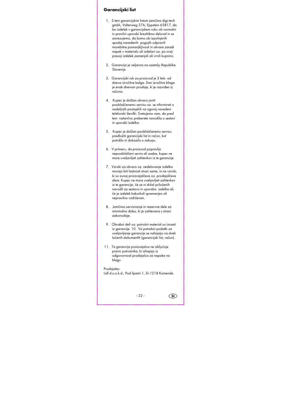 Auriol 2-LD3915-1-4 User Manual | Page 24 / 43