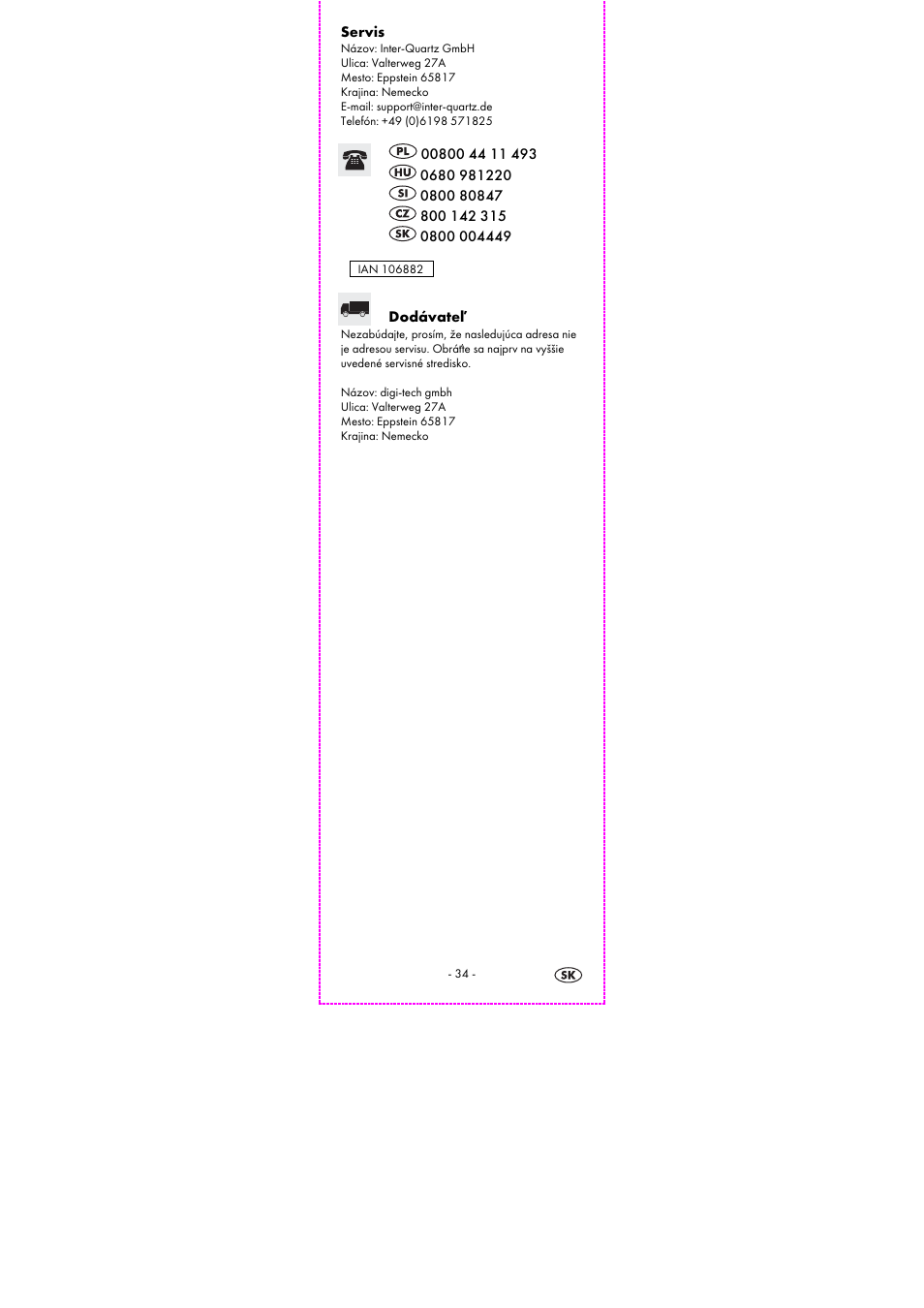 Auriol 2-LD3915-1-4 User Manual | Page 36 / 43