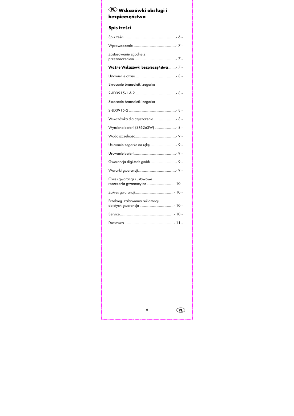 Auriol 2-LD3915-1-4 User Manual | Page 8 / 43