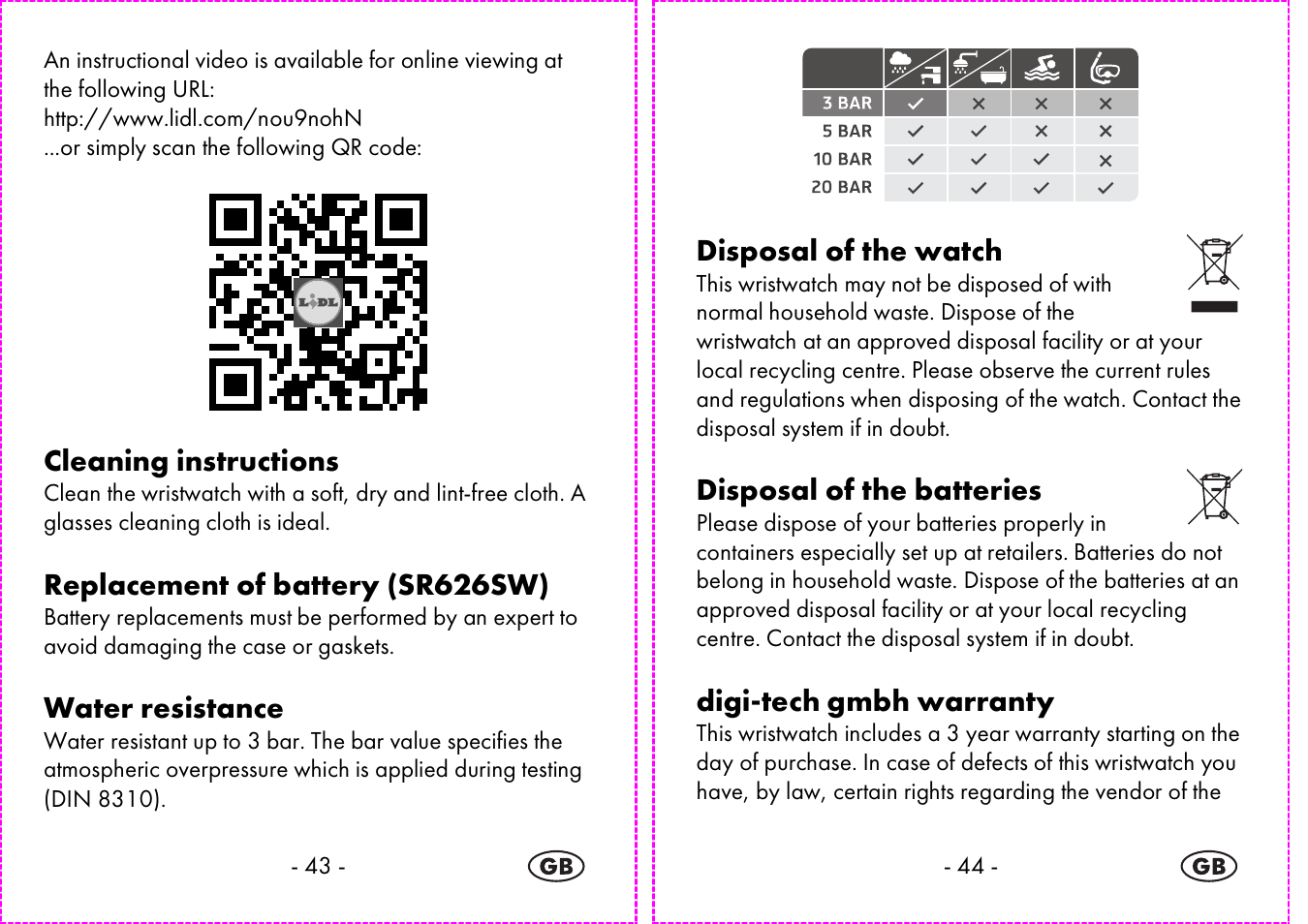 Auriol 2-LD3935 User Manual | Page 23 / 26