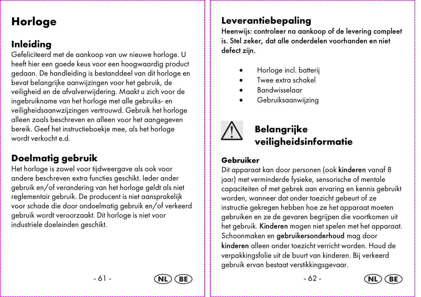 Horloge | Auriol 2-LD3935 User Manual | Page 32 / 44