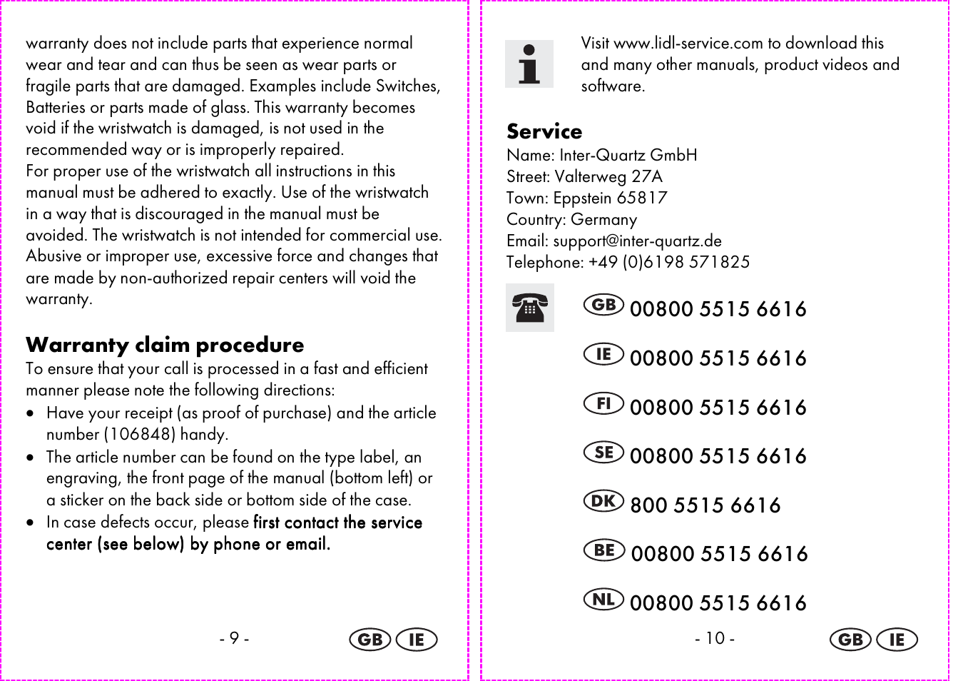 Auriol 2-LD3935 User Manual | Page 6 / 44