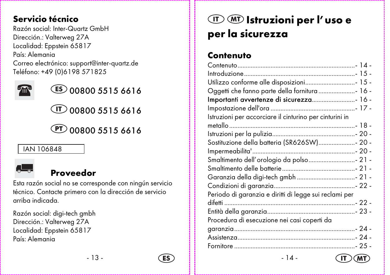 Istruzioni per l’uso e per la sicurezza | Auriol 2-LD3935 User Manual | Page 8 / 32
