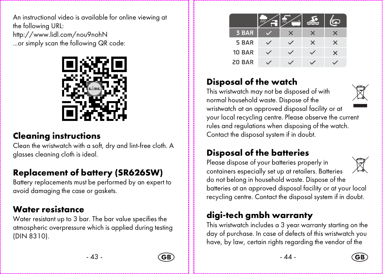 Auriol 2-LD3935 User Manual | Page 23 / 26