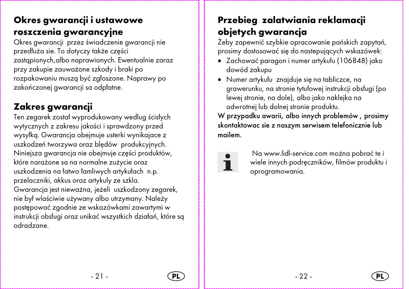 Auriol 2-LD3935 User Manual | Page 12 / 44