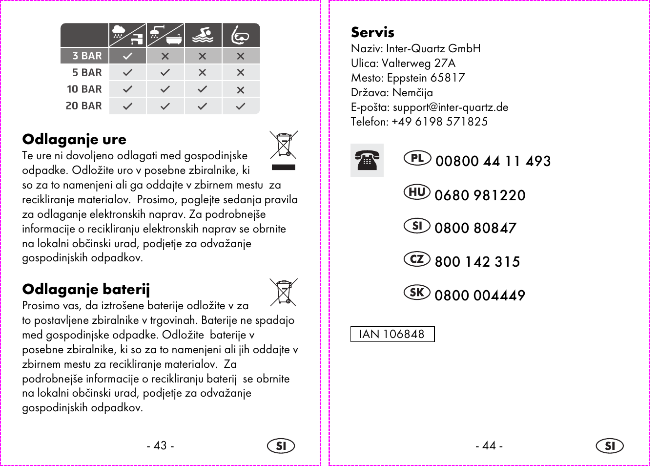 Auriol 2-LD3935 User Manual | Page 23 / 44