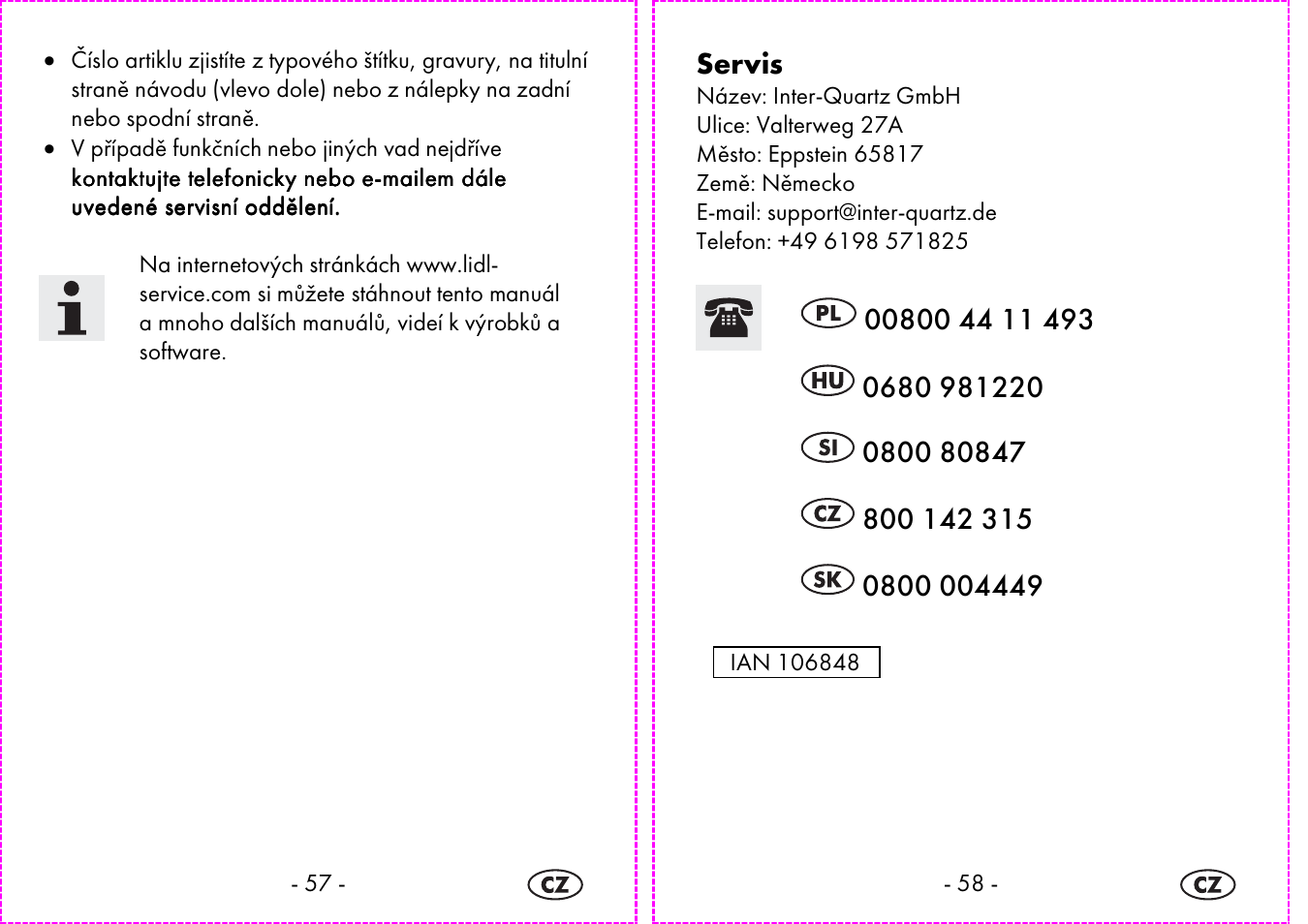 Auriol 2-LD3935 User Manual | Page 30 / 44