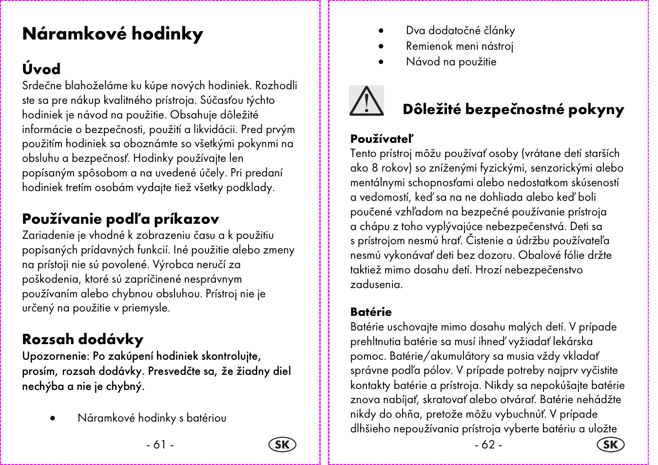 Náramkové hodinky | Auriol 2-LD3935 User Manual | Page 32 / 44