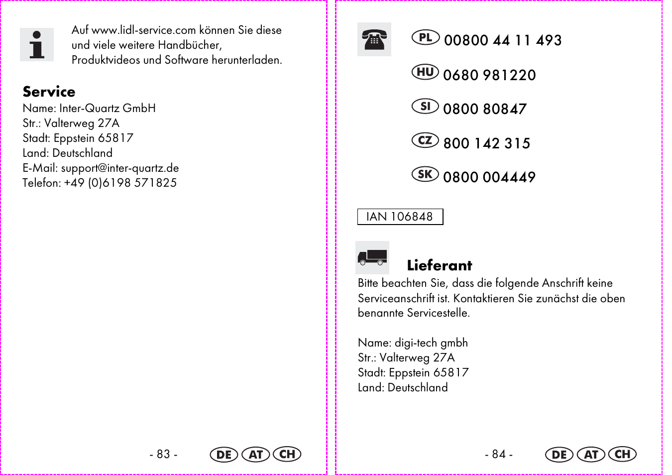 Auriol 2-LD3935 User Manual | Page 43 / 44