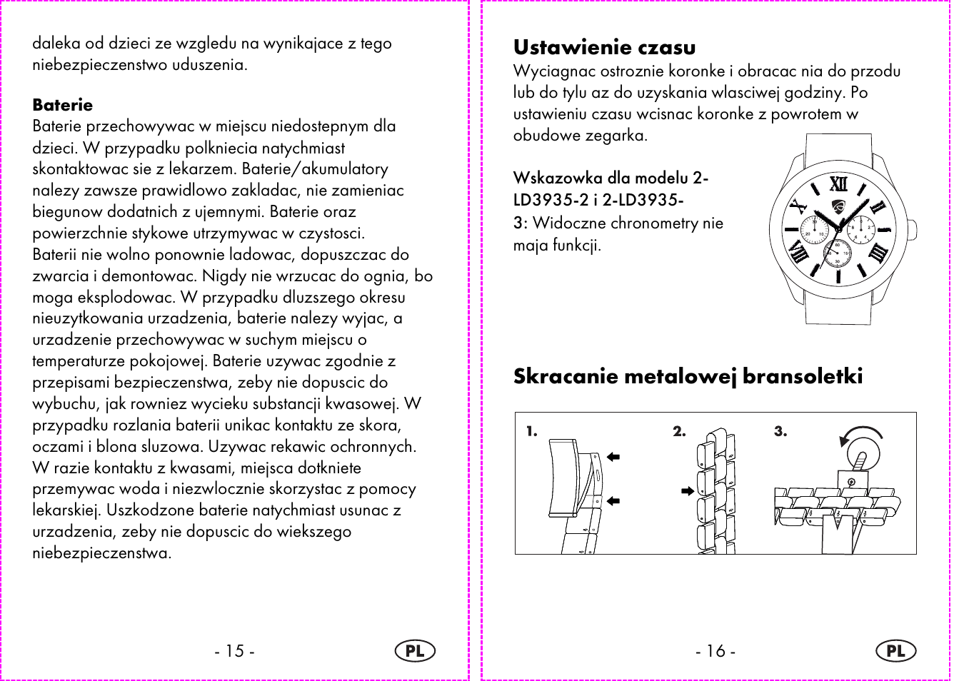 Auriol 2-LD3935 User Manual | Page 9 / 44