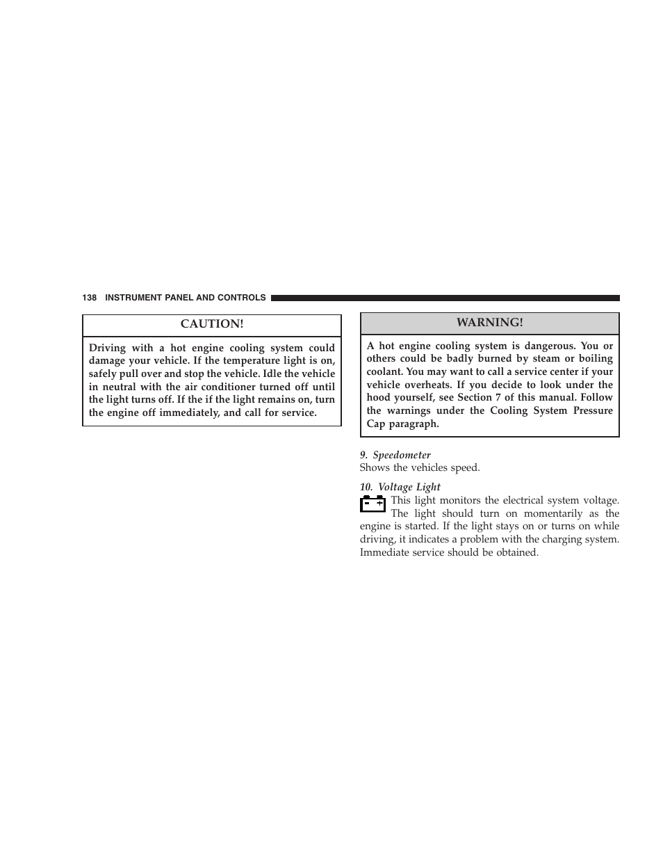 Dodge 2007 Dakota User Manual | Page 138 / 400