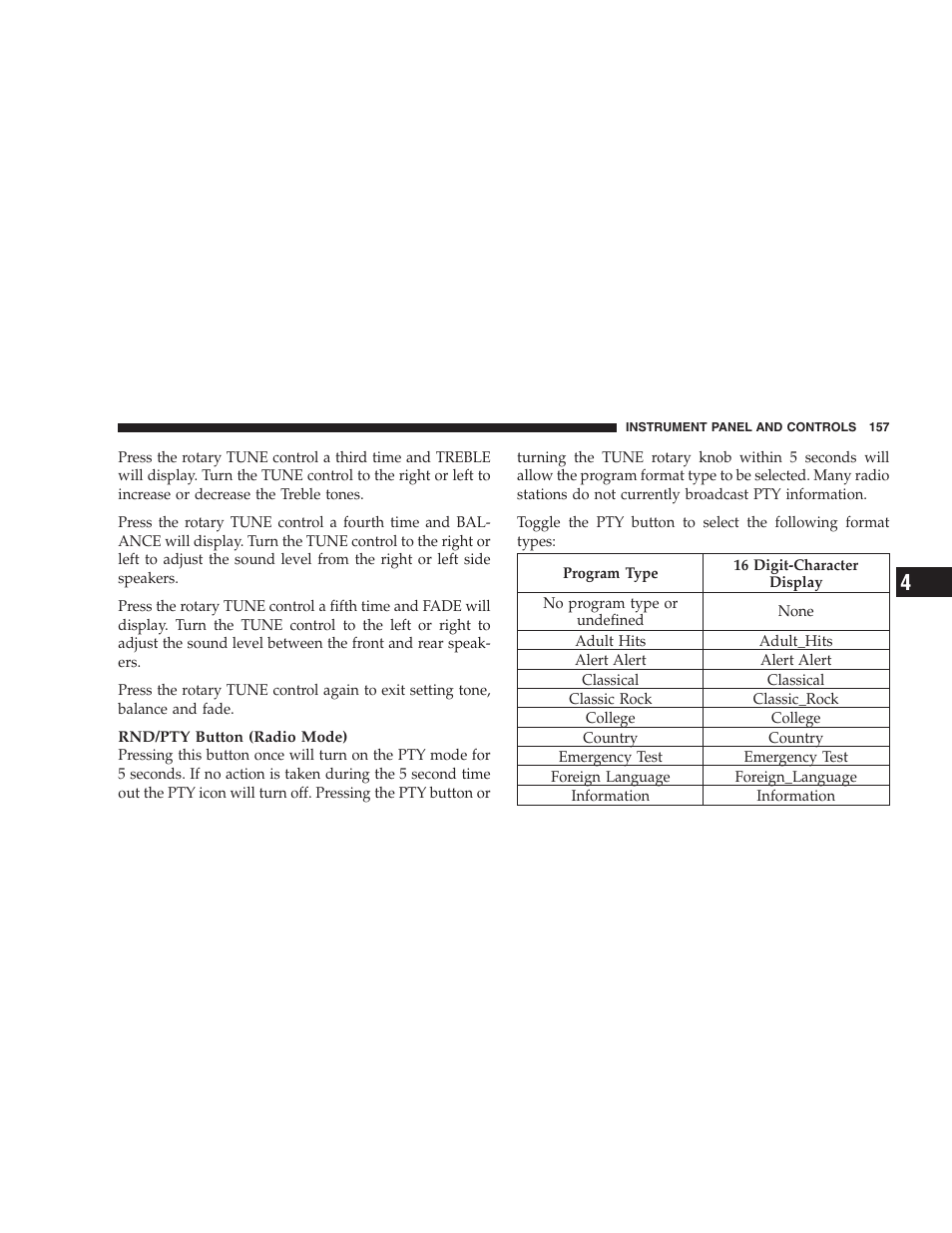 Dodge 2007 Dakota User Manual | Page 157 / 400