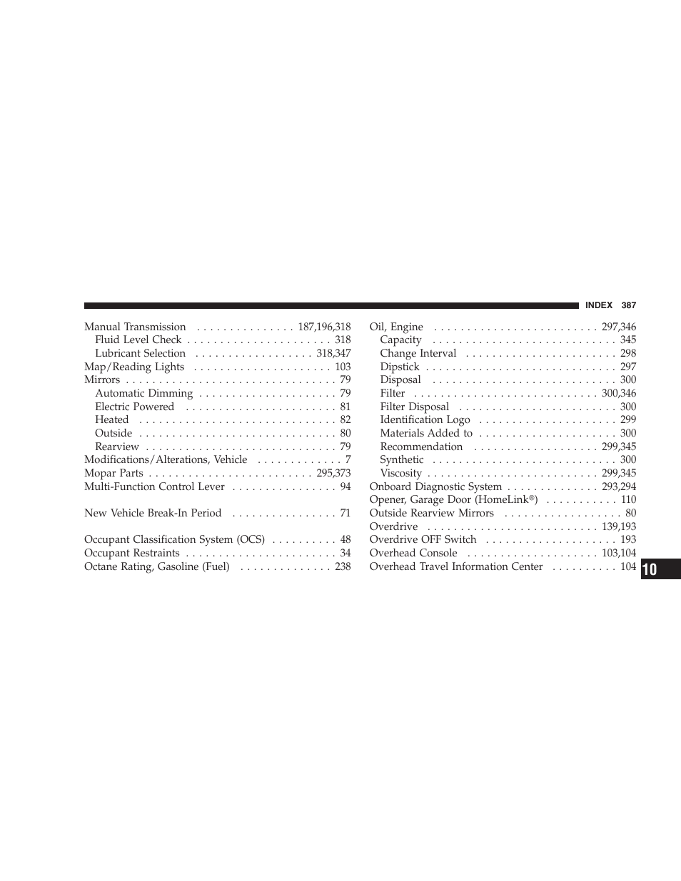 Dodge 2007 Dakota User Manual | Page 387 / 400