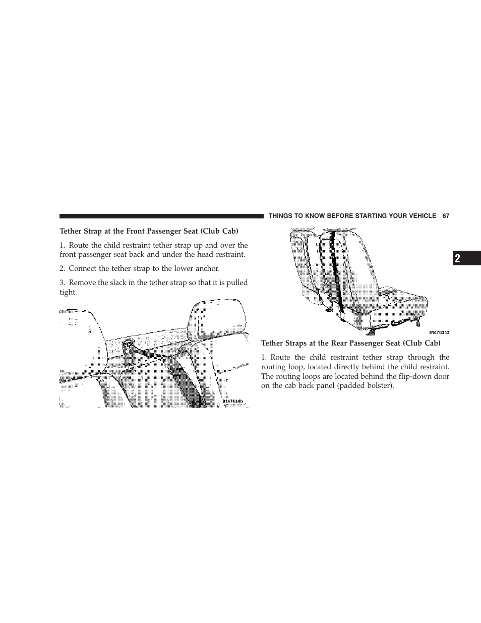 Dodge 2007 Dakota User Manual | Page 67 / 400