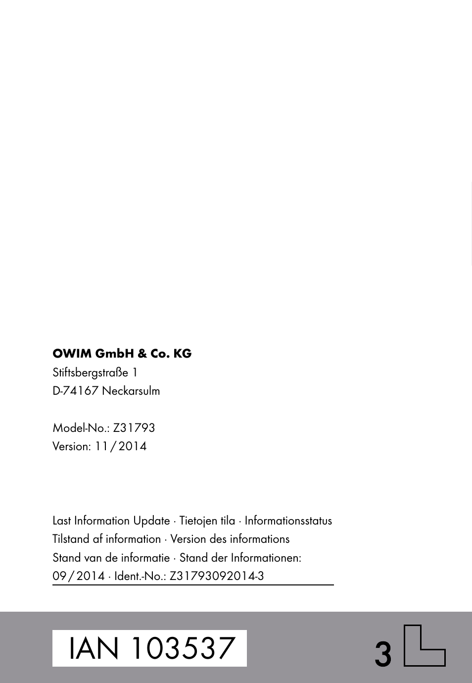 Auriol Z31793 User Manual | Page 98 / 98