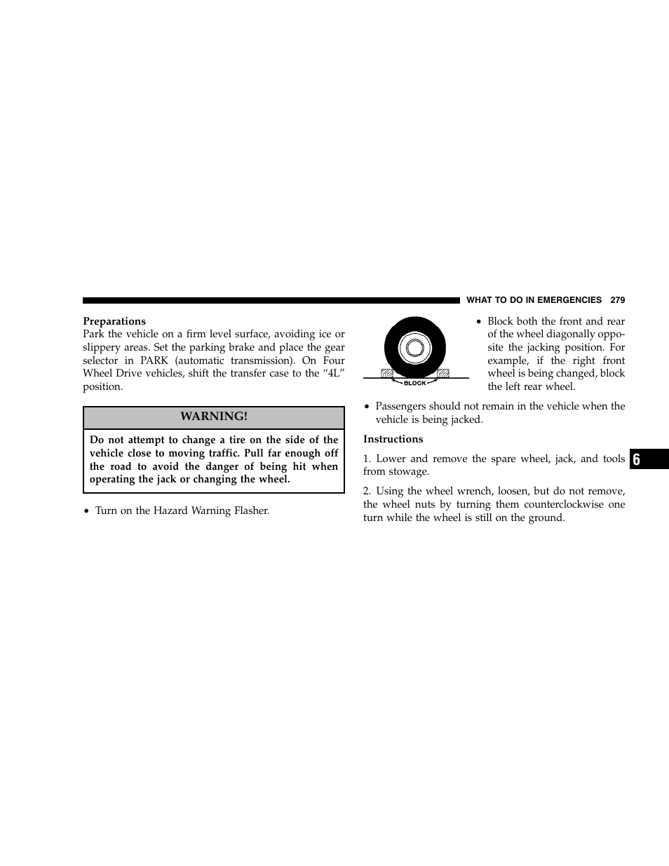 Dodge 2005 Dakota User Manual | Page 279 / 392