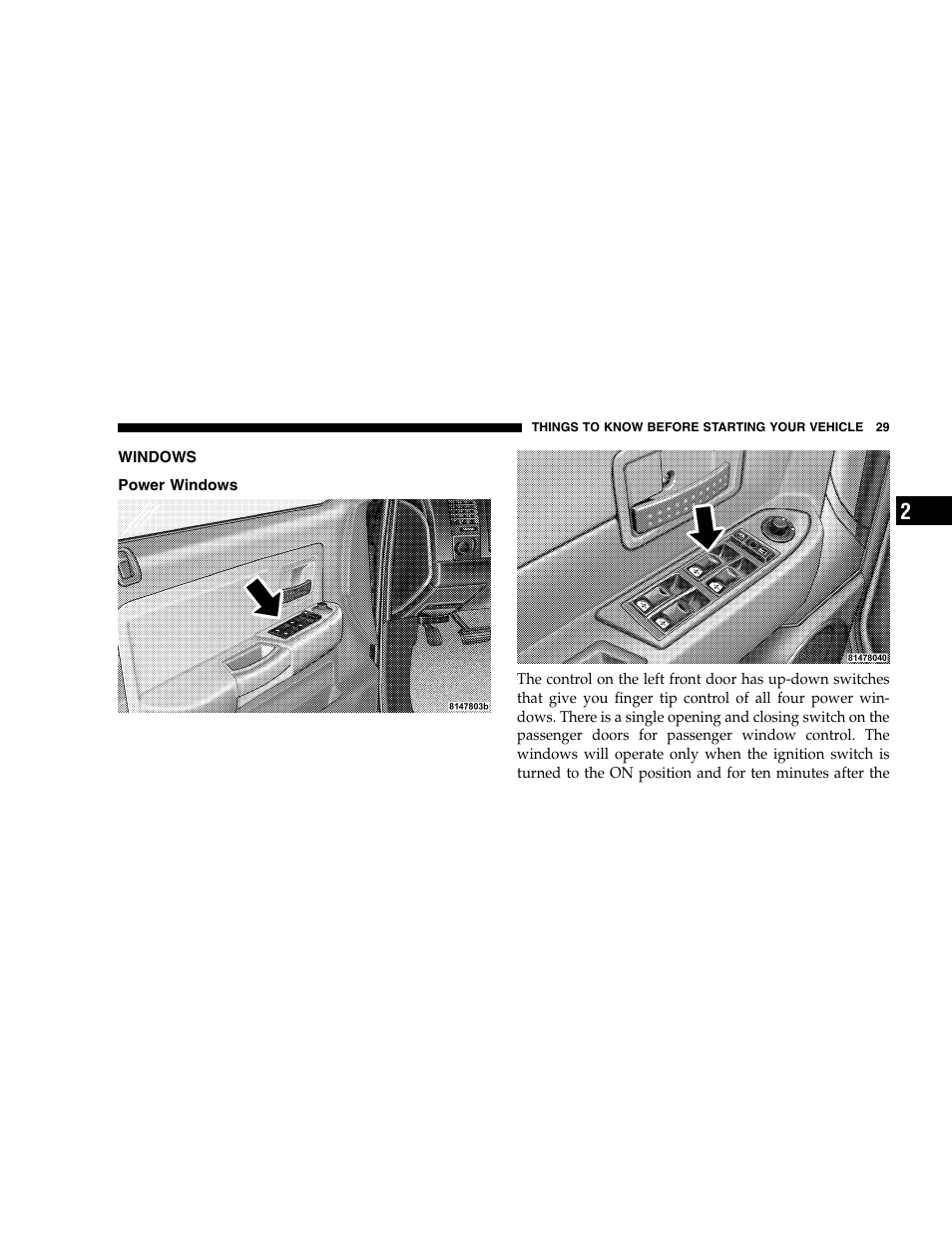 Dodge 2005 Dakota User Manual | Page 29 / 392