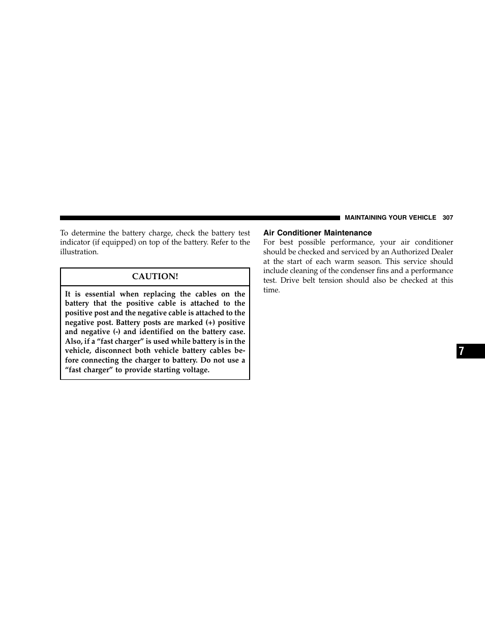 Dodge 2005 Dakota User Manual | Page 307 / 392