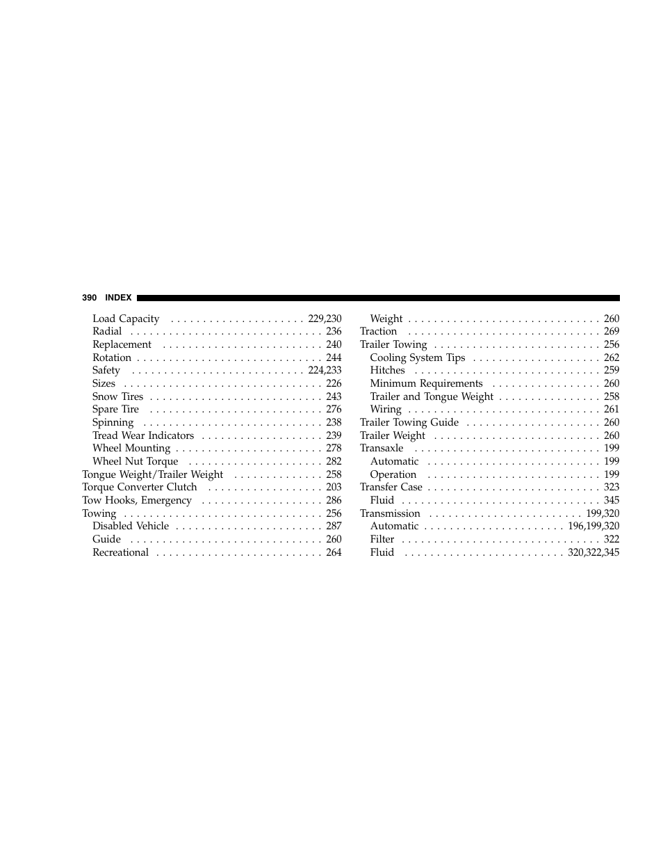 Dodge 2005 Dakota User Manual | Page 390 / 392