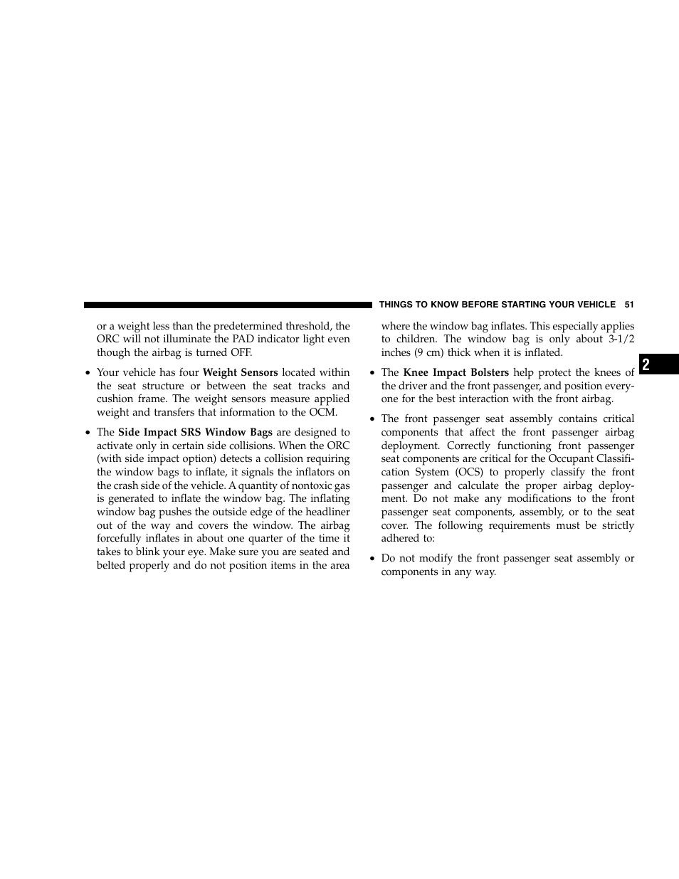 Dodge 2005 Dakota User Manual | Page 51 / 392