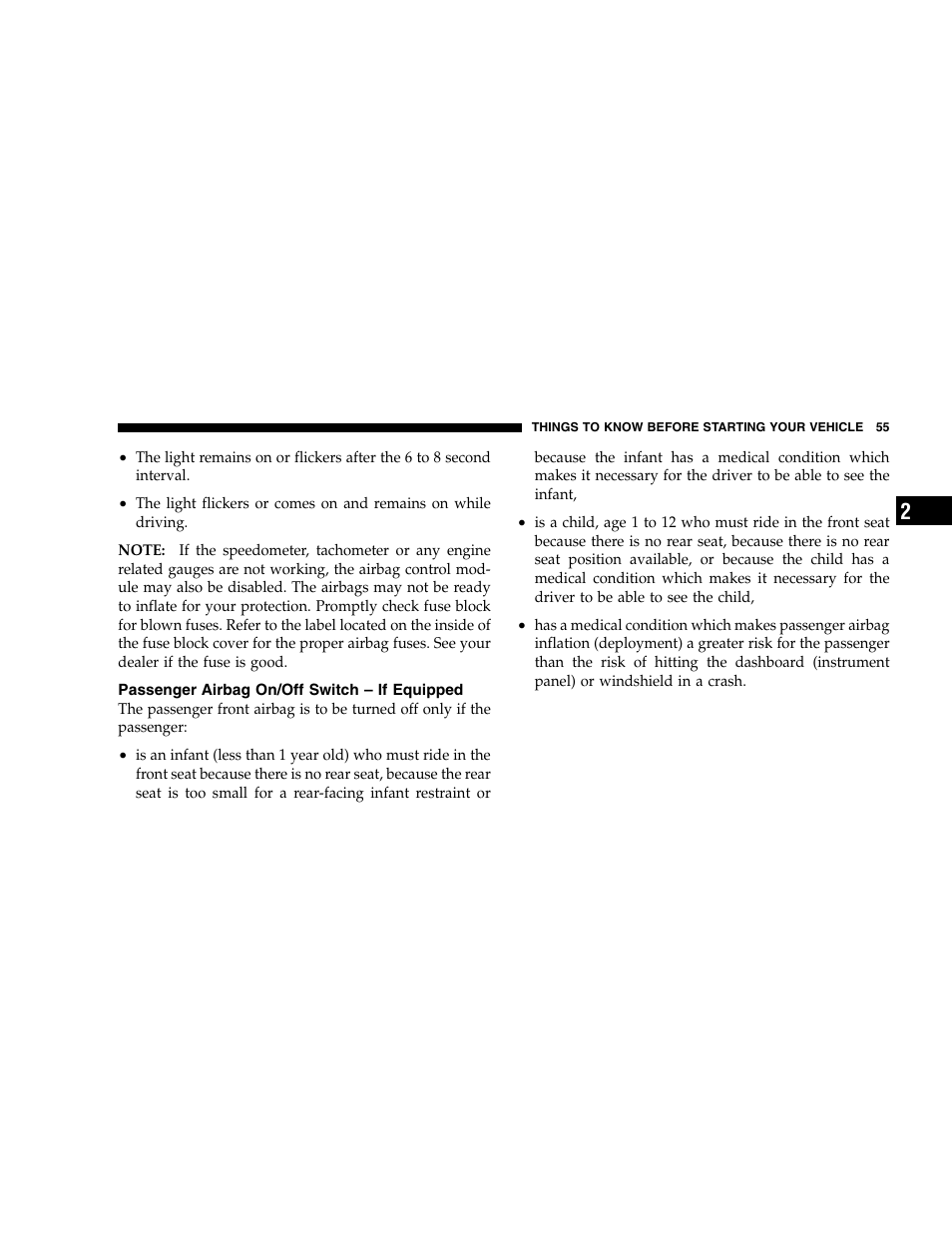 Dodge 2005 Dakota User Manual | Page 55 / 392