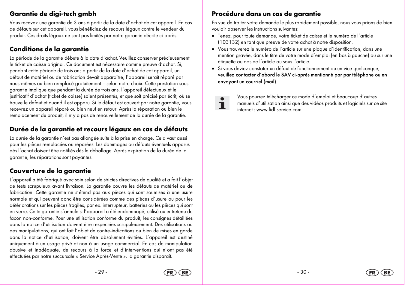 Auriol 4-LD3865 User Manual | Page 16 / 24