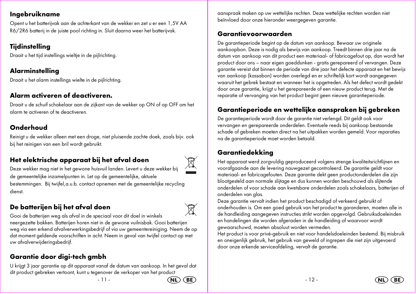 Auriol 4-LD3865 User Manual | Page 7 / 15