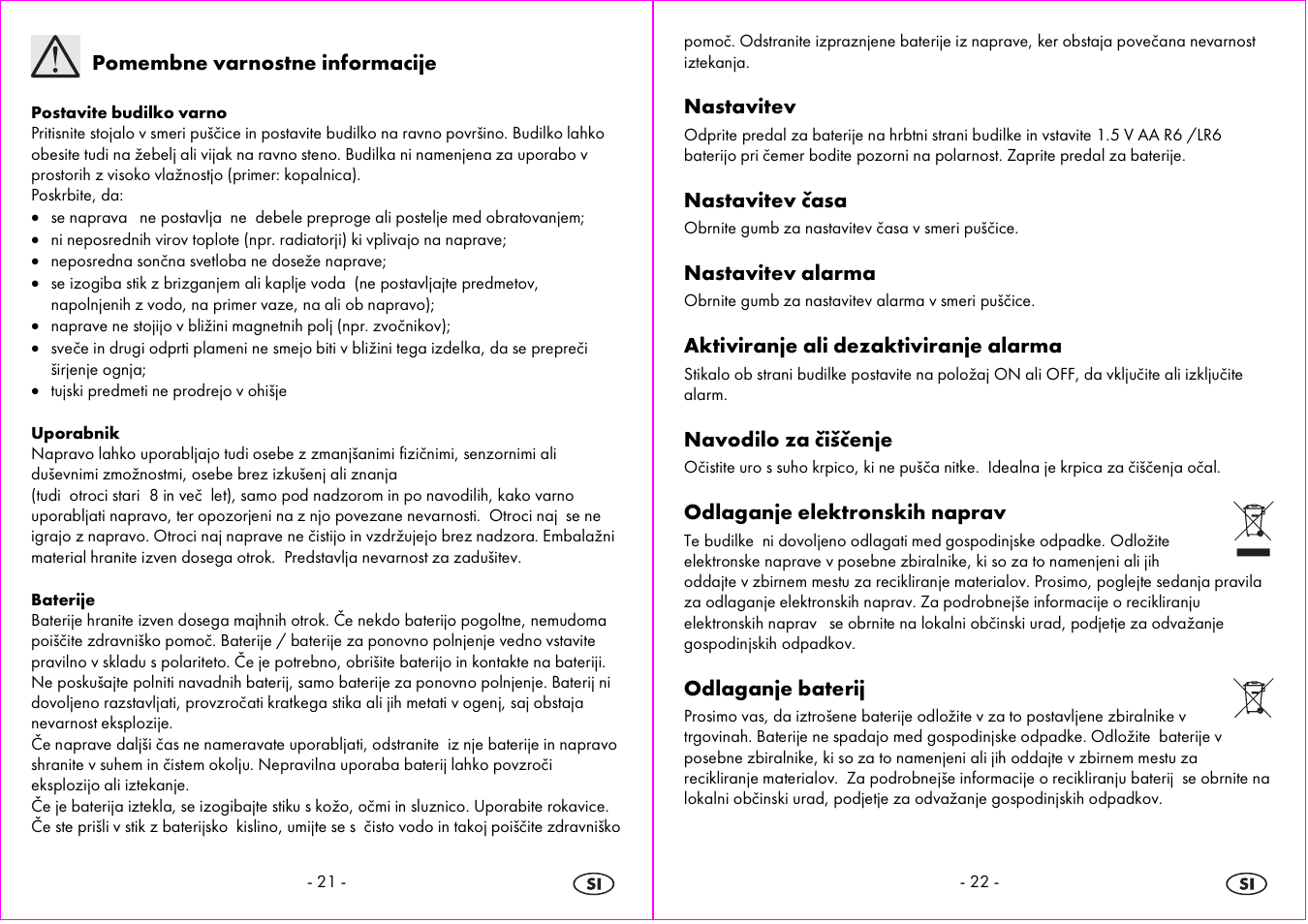 Auriol 4-LD3865 User Manual | Page 12 / 24