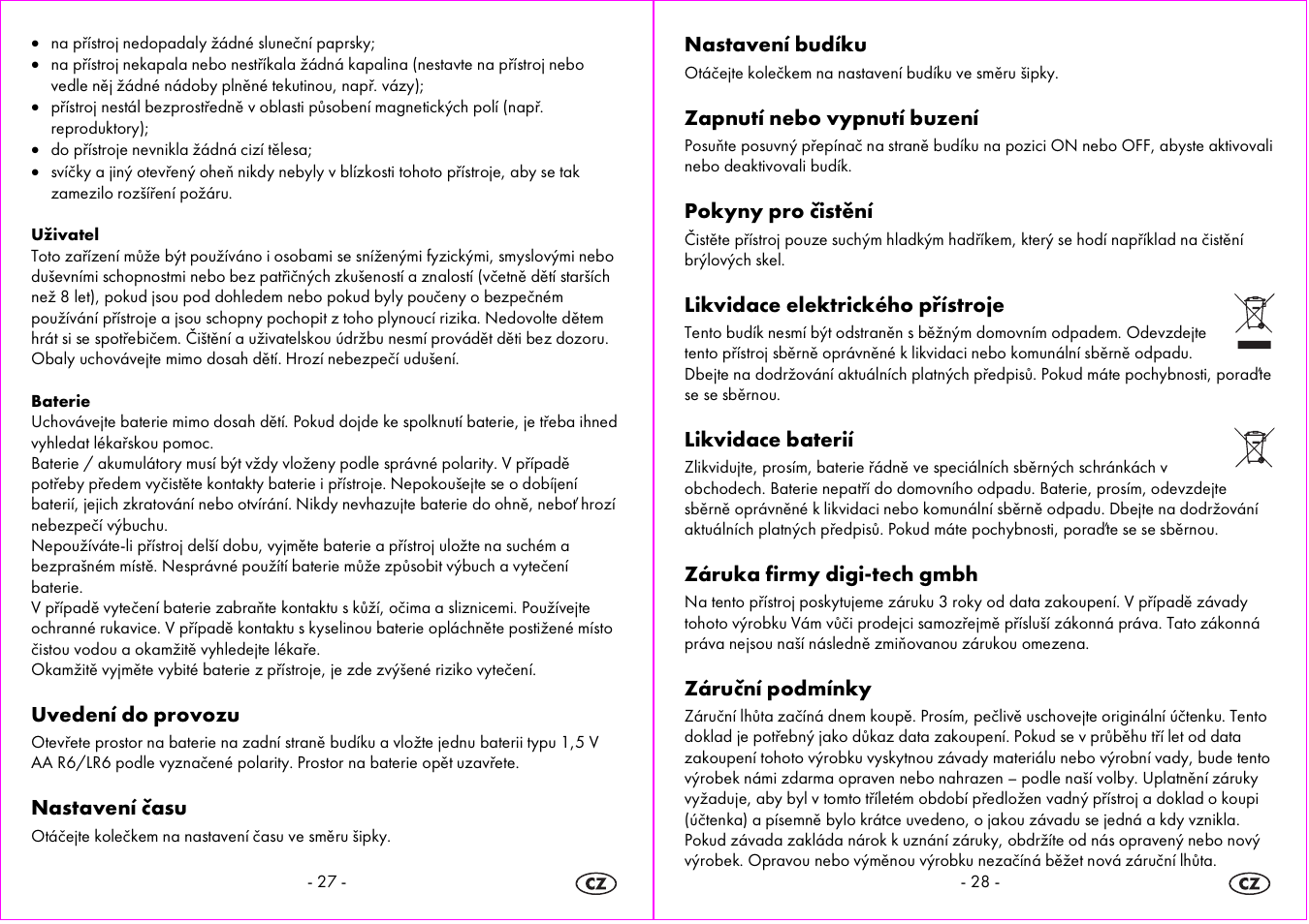 Auriol 4-LD3865 User Manual | Page 15 / 24