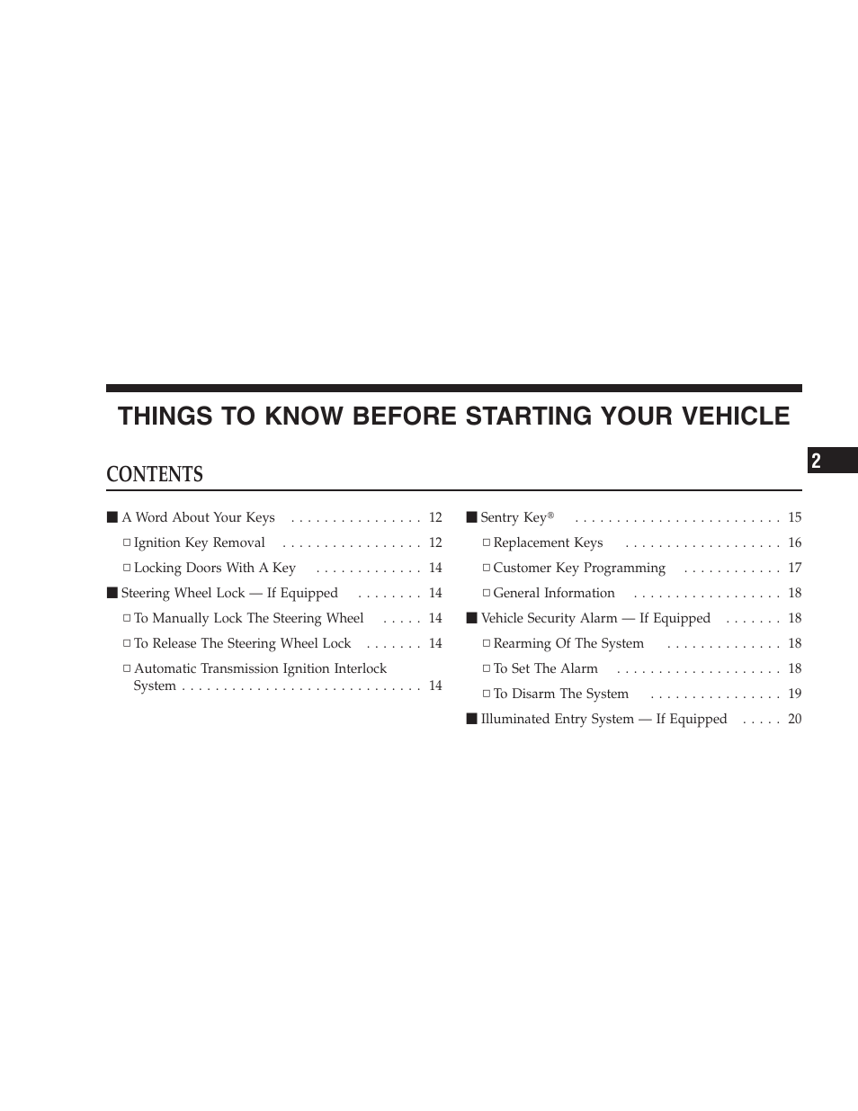 Dodge 2009 Ram 1500 User Manual | Page 11 / 532