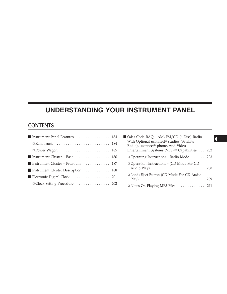 Dodge 2009 Ram 1500 User Manual | Page 183 / 532