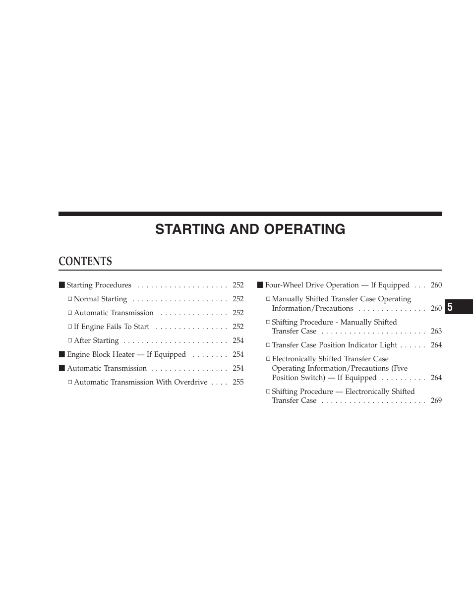 Dodge 2009 Ram 1500 User Manual | Page 249 / 532