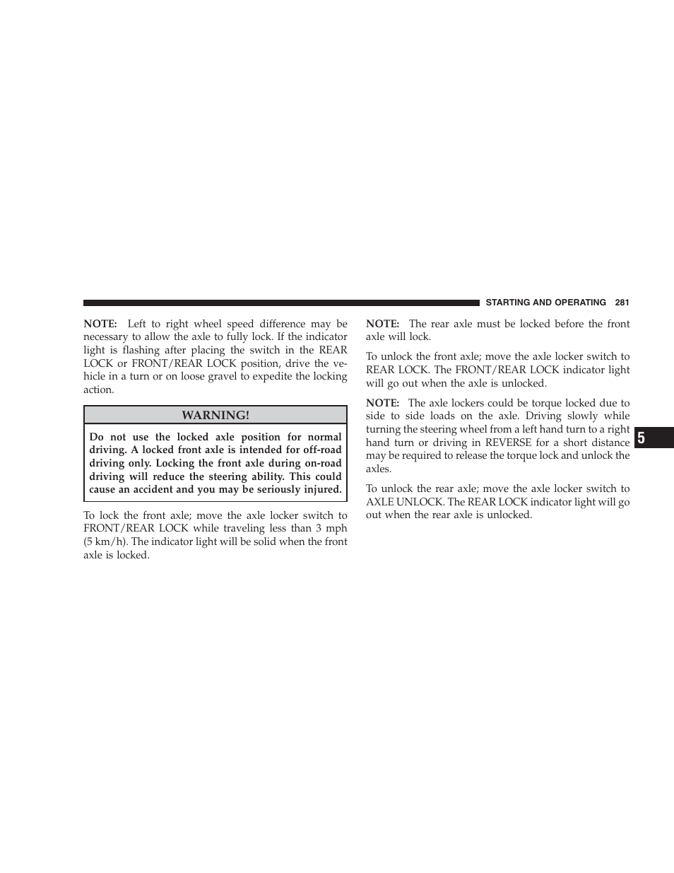 Dodge 2009 Ram 1500 User Manual | Page 283 / 532