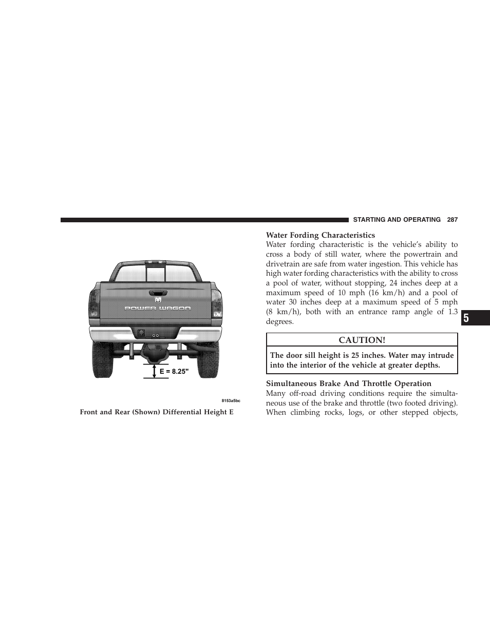 Dodge 2009 Ram 1500 User Manual | Page 289 / 532