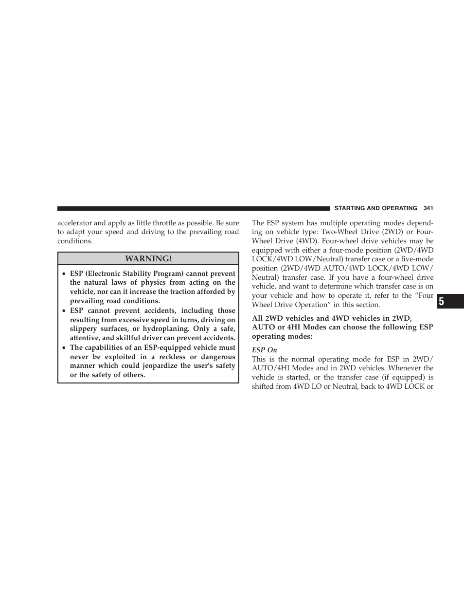 Dodge 2009 Ram 1500 User Manual | Page 343 / 532