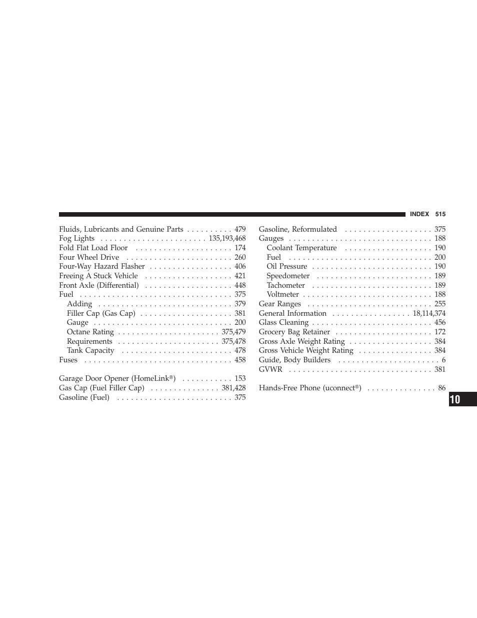 Dodge 2009 Ram 1500 User Manual | Page 517 / 532