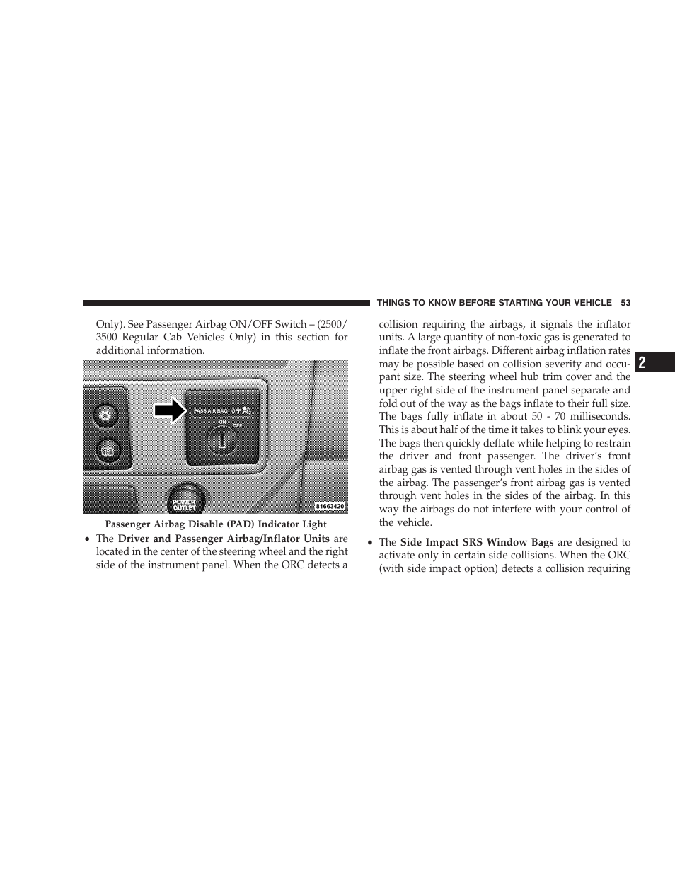 Dodge 2009 Ram 1500 User Manual | Page 55 / 532