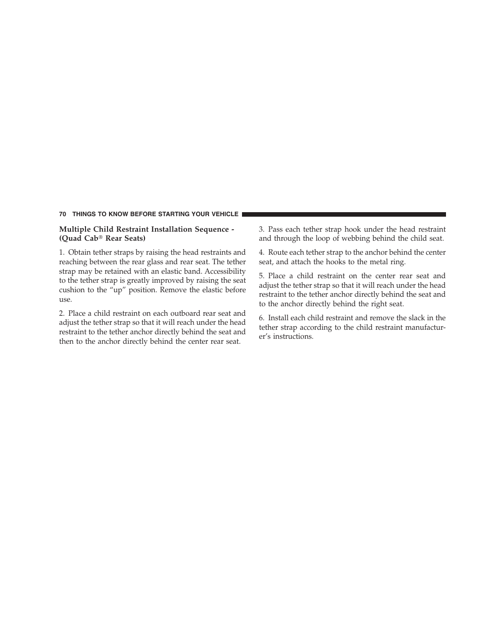 Dodge 2009 Ram 1500 User Manual | Page 72 / 532