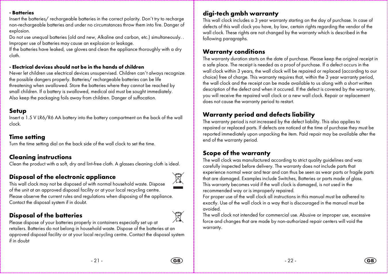 Auriol 4-LD3844 User Manual | Page 12 / 14