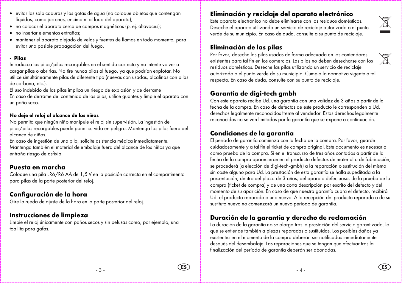 Auriol 4-LD3844 User Manual | Page 3 / 16