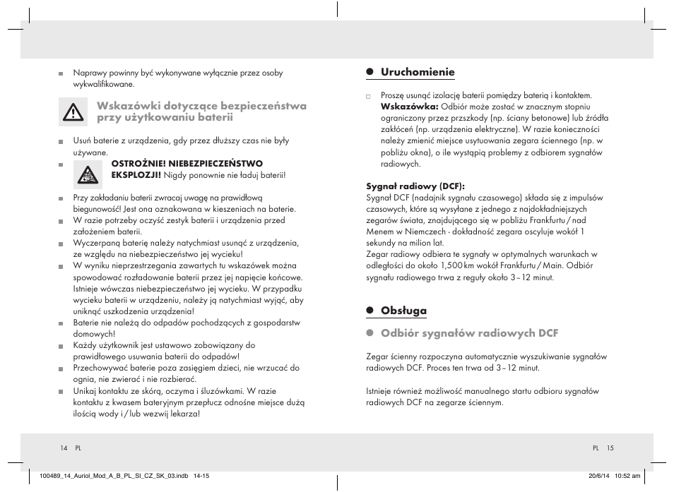 Auriol 100489-14-xx User Manual | Page 9 / 34