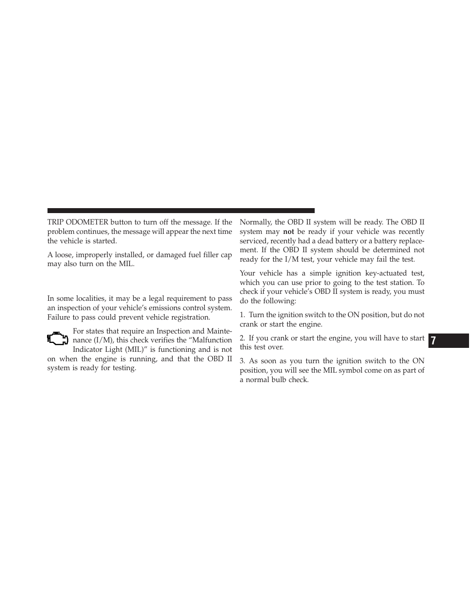 Emissions inspection and maintenance programs, Emissions inspection and maintenance, Programs | Dodge CHARGER 2010 User Manual | Page 372 / 478