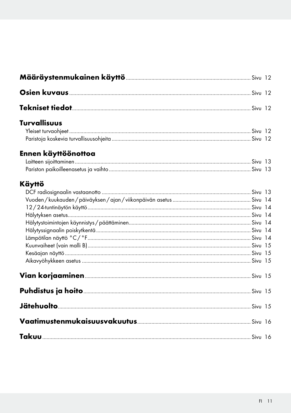 Auriol Z30237B_C User Manual | Page 11 / 48